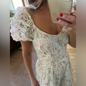 LoveshackFancy X Target Eyelet Floral Dress